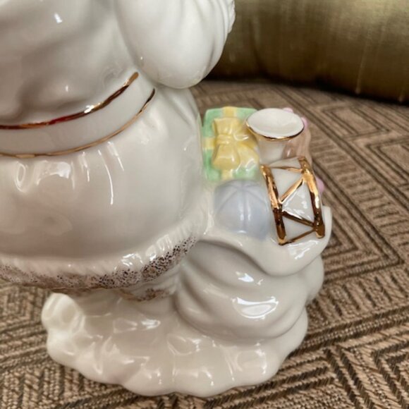 Lenox Santa Ringing Bell and Sack of Toys sculpture - Picture 8 of 10